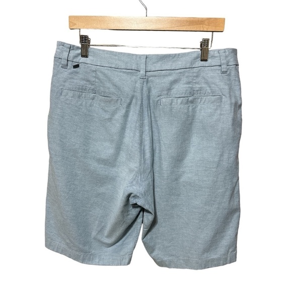 EUC - Lululemon ABC Commission Canvas Flat Front Shorts - size 32 - blue - Picture 4 of 5